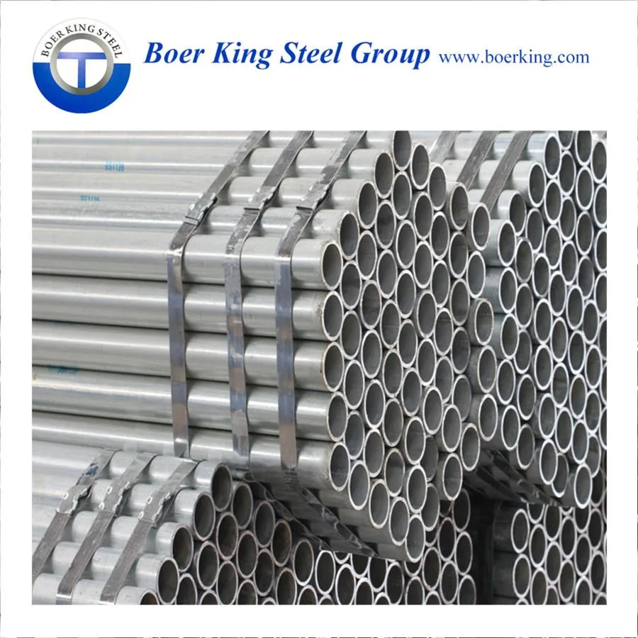 ASTM A795 A53 Grade B Std Carbon Steel Tube ERW Galvanized Iron Pipe