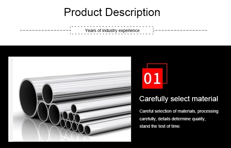 201/304 / 316 / Mirror Polished Welded Ss Inox Metal Hollow Section Stainless Steel Pipe/Tube