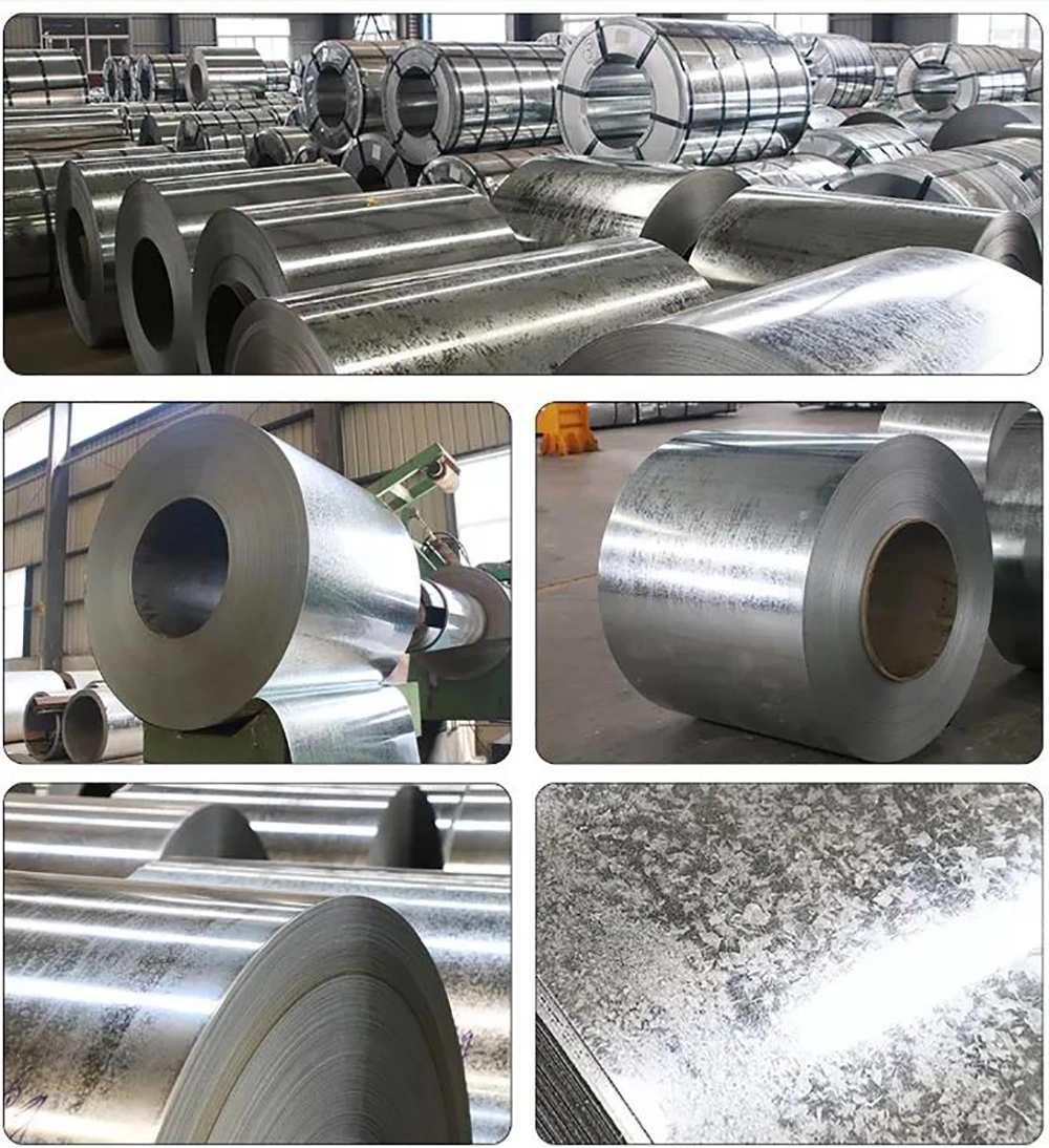 Gi Coil China Steel Factory Dx51d Dx52D Dx53D SPCC SGCC Secc Hot Dipped Galvanized Steel Coil Cold Rolled Steel Coil